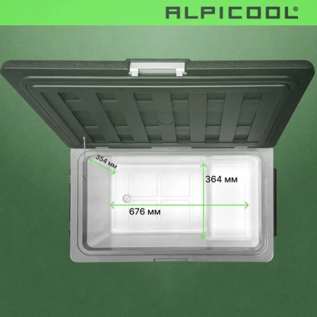 Компрессорный автохолодильник Alpicool U75 (12/24V)